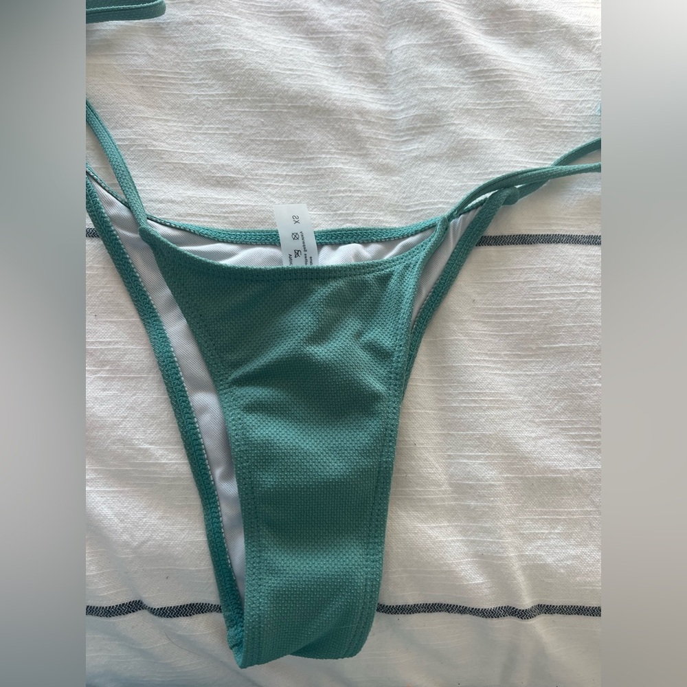 Women's Teal Swim Bottom